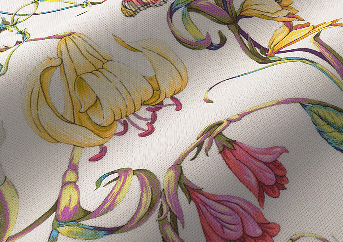 Carlotta, Blossom - Roman Blind - Image 4